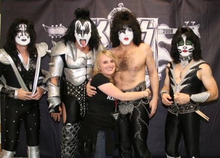 ..for sure this picture is the 'cherry on the cake' of my KISS fan-life, although the meet & greet was a dream come true and a nightmare at the same time because of Pauls strange behaviour:-/