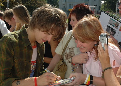 Paolo Nutini backstage at the SWR3 New Pop Festival, September, 23rd 2006