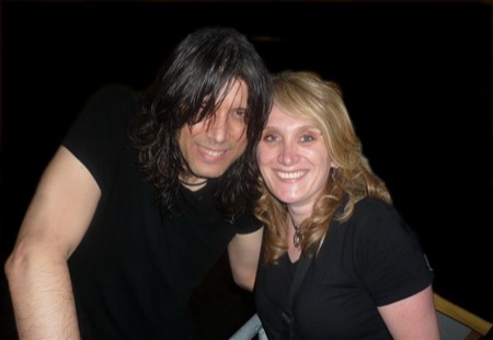 ...meeting Nick after the show 05/09/2009 in Speyer. Always kind, lovely, charming:-)